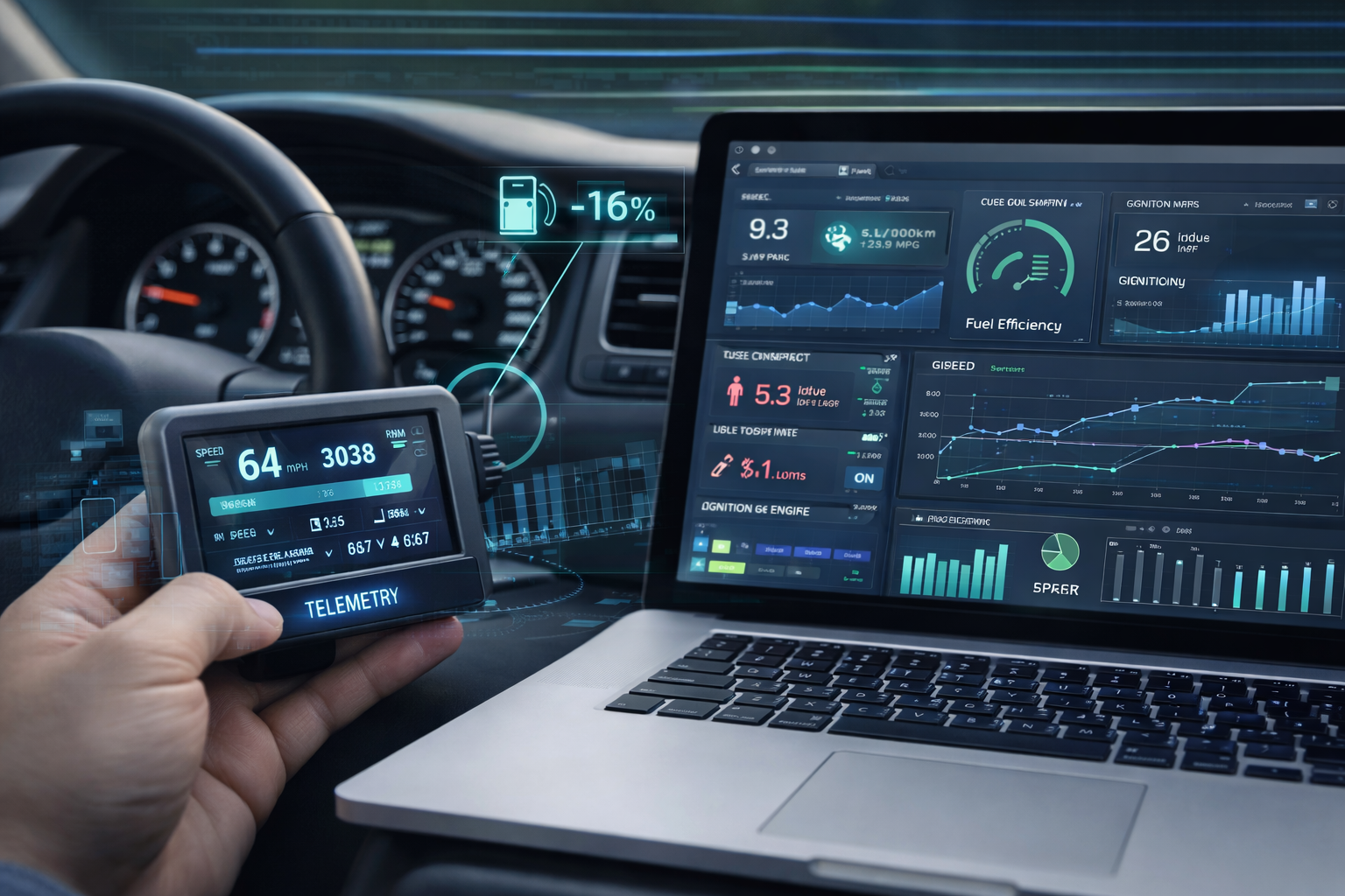 Telemetria avançada